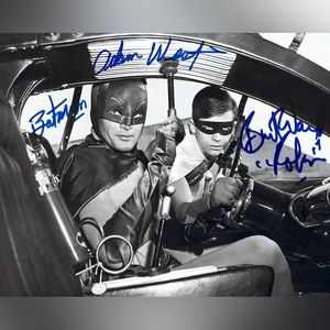 Batman & Robin signed (reprint) ✍🏼
